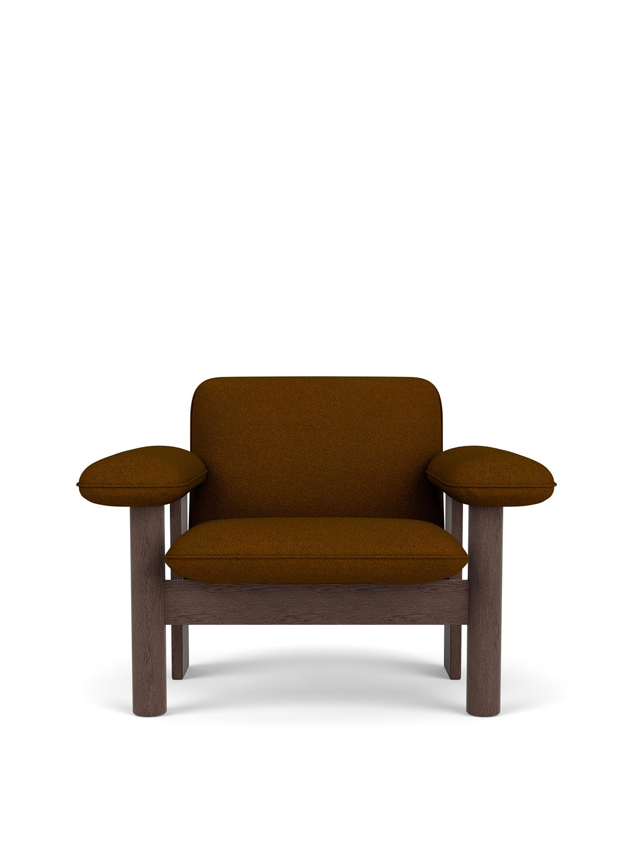 Brasilia Lounge Chair, Low Back, Textile