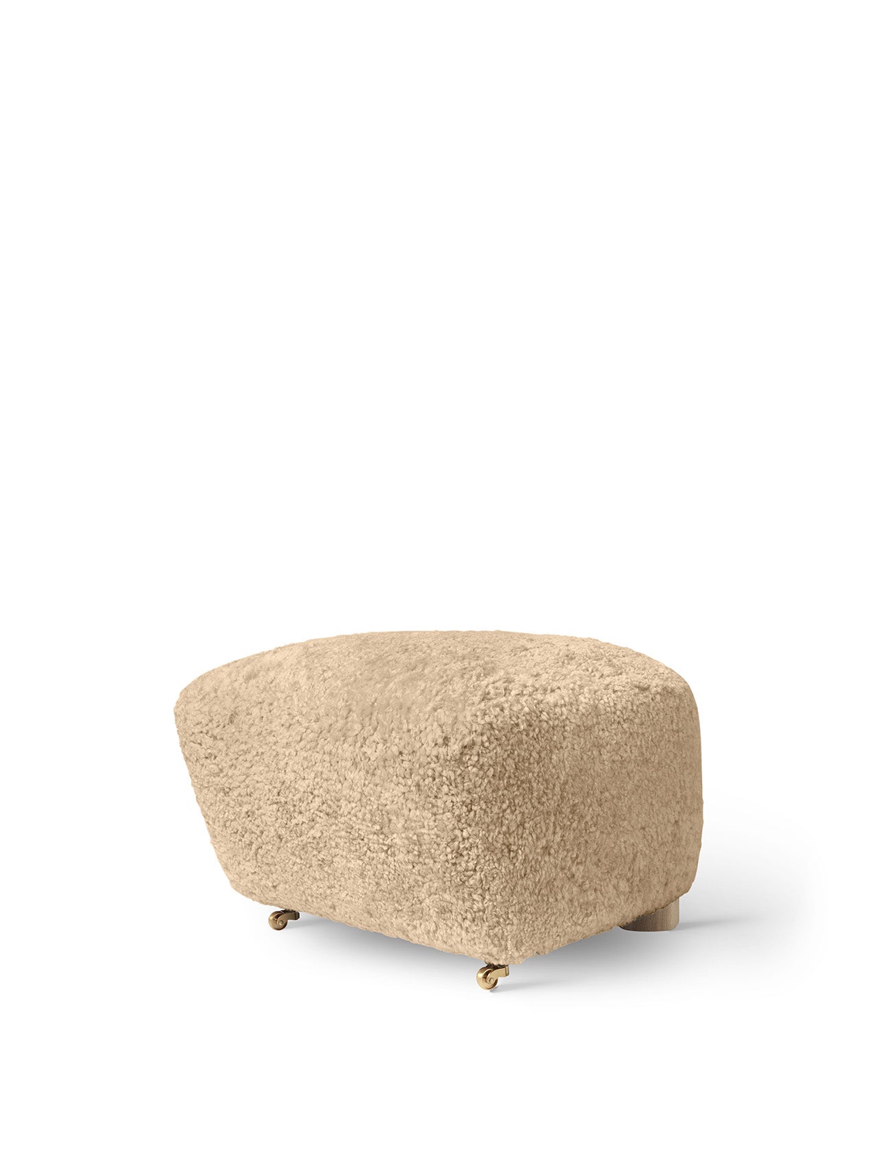 Tired Man Ottoman, Sheepskin