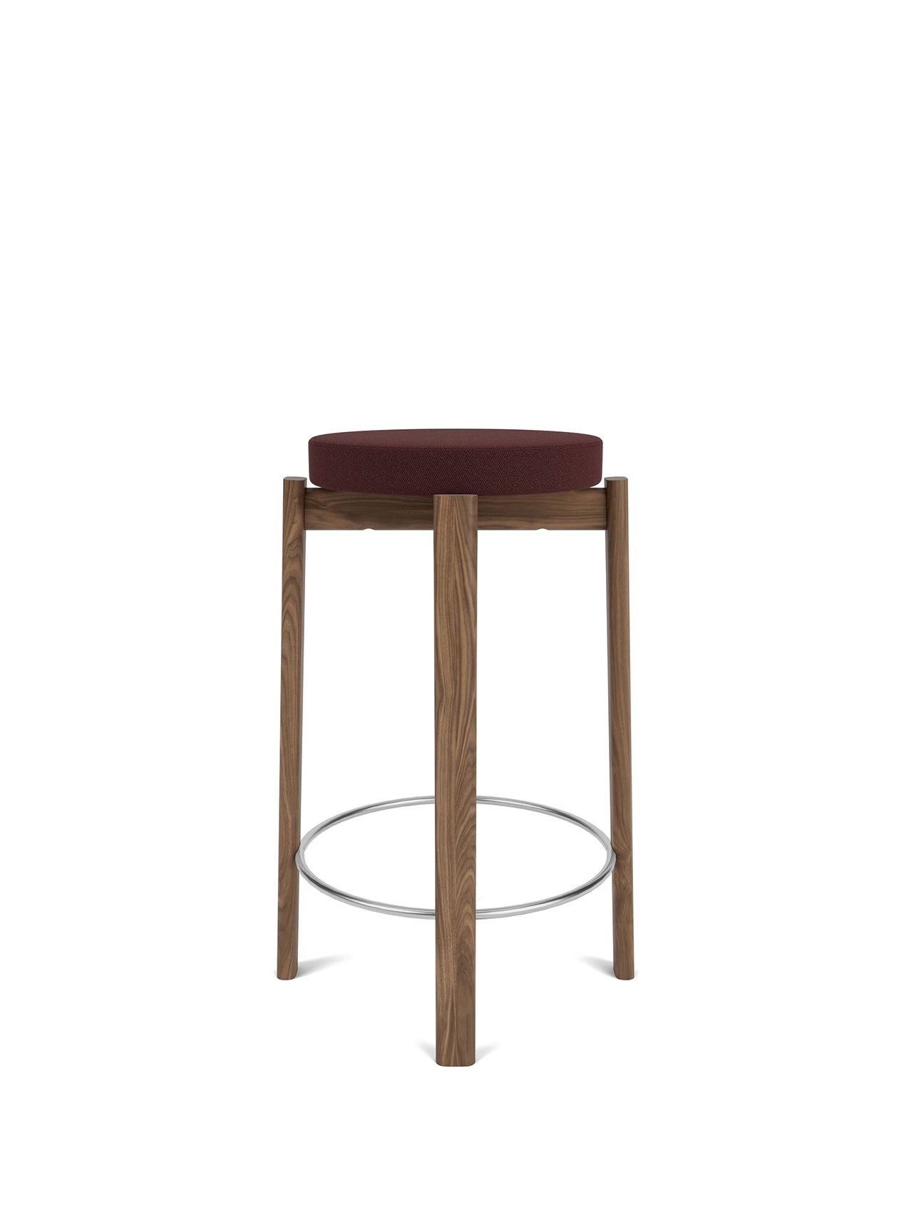 Passage Counter Stool, Upholstered Seat