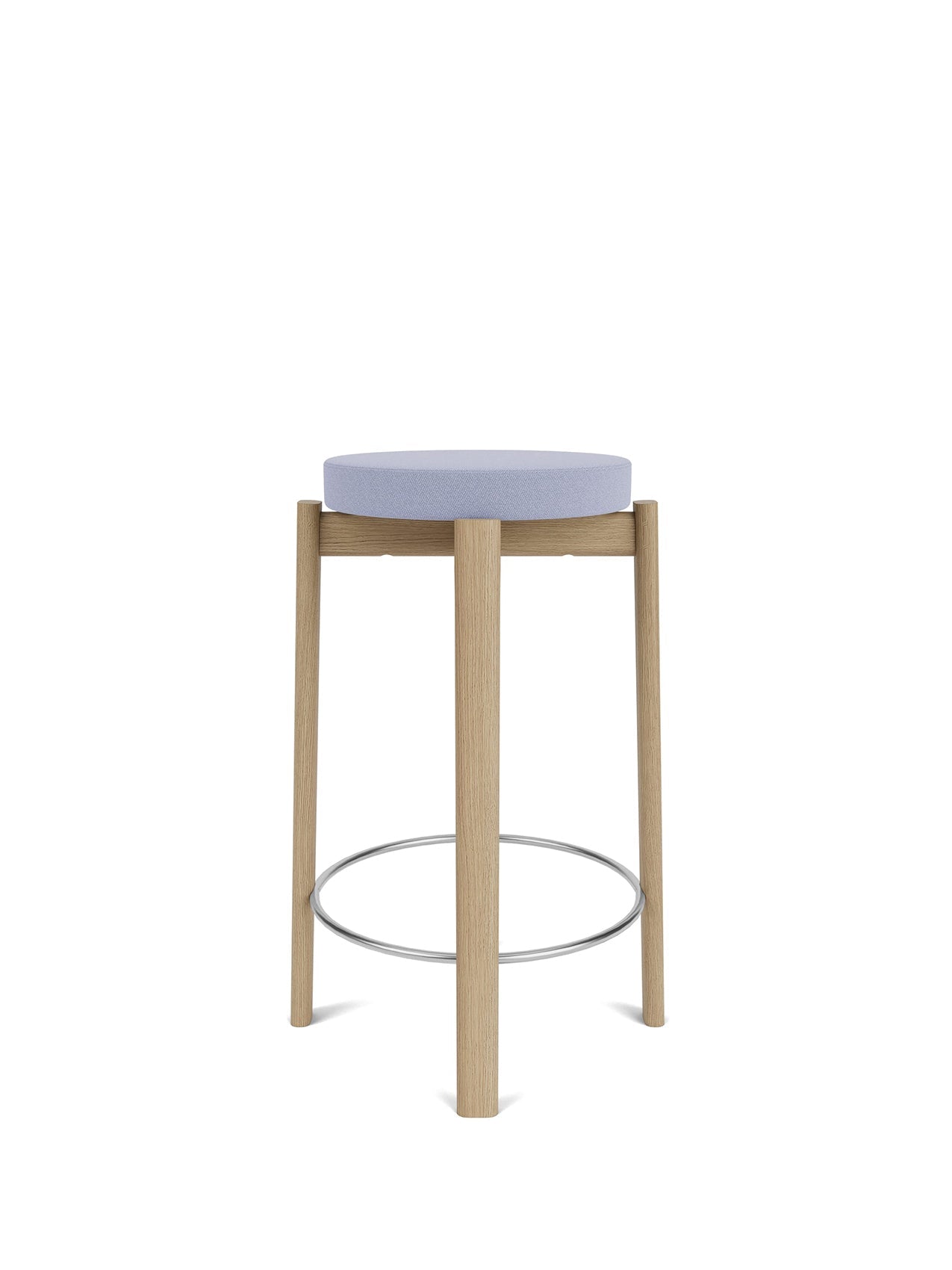 Passage Counter Stool, Upholstered Seat