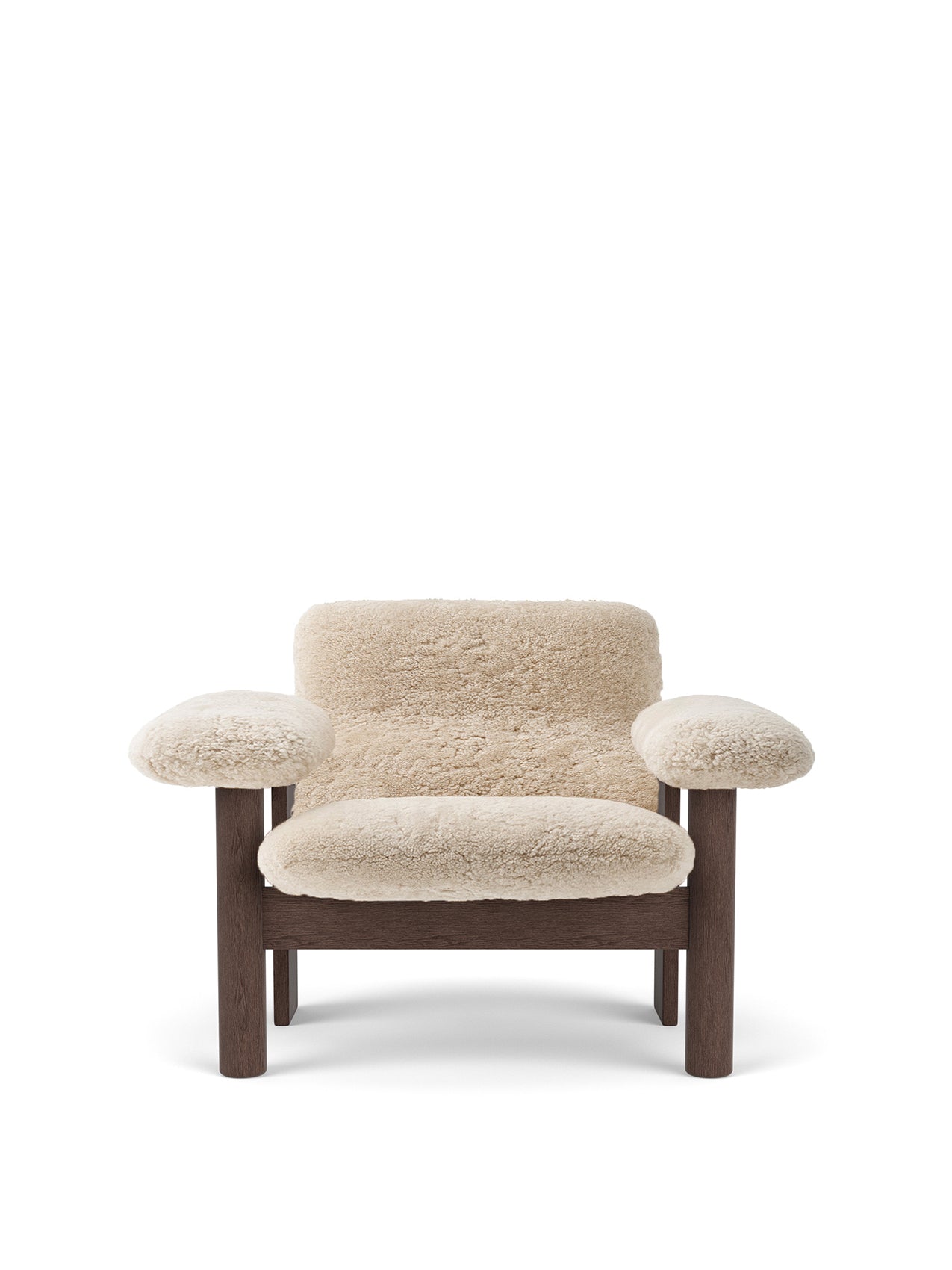 Brasilia Lounge Chair, Low Back, Sheepskin