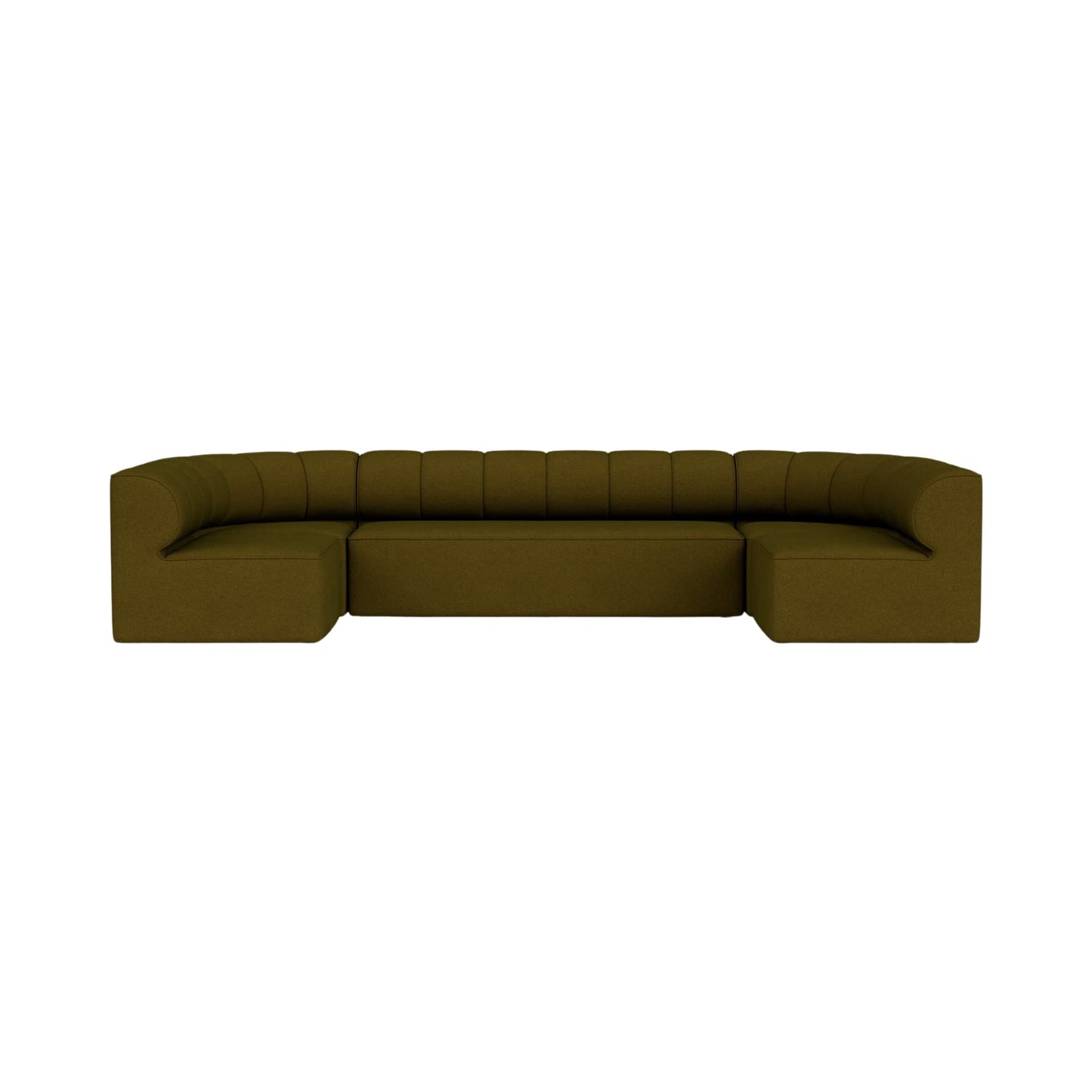 Eave Seamline Modular Sofa, 34" Depth, 4-seater, Configuration 2