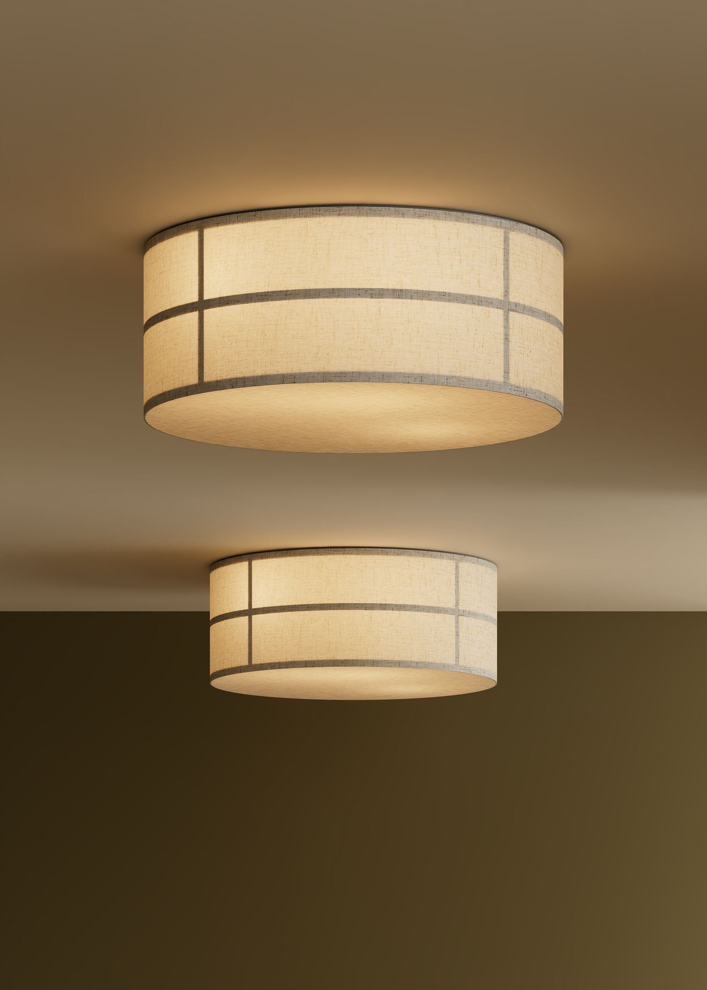 Hashira Ceiling Lamp, Raw