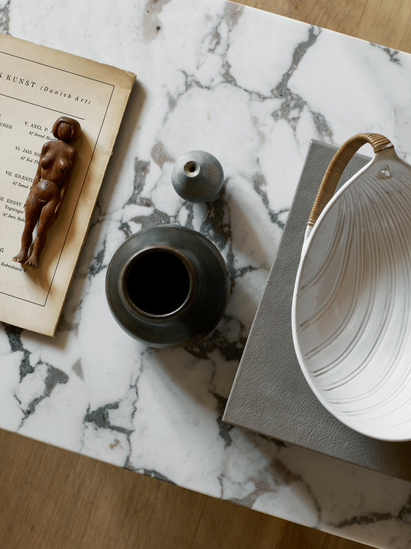 Androgyne Lounge Table, Stone/Marble