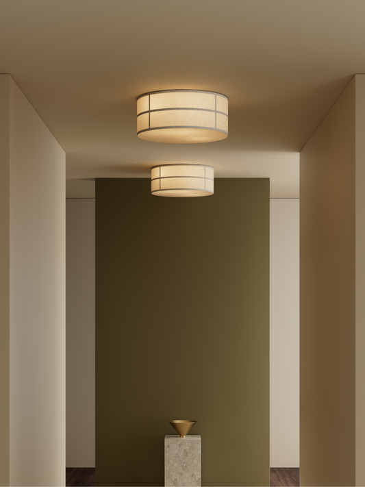 Hashira Ceiling Lamp, Raw