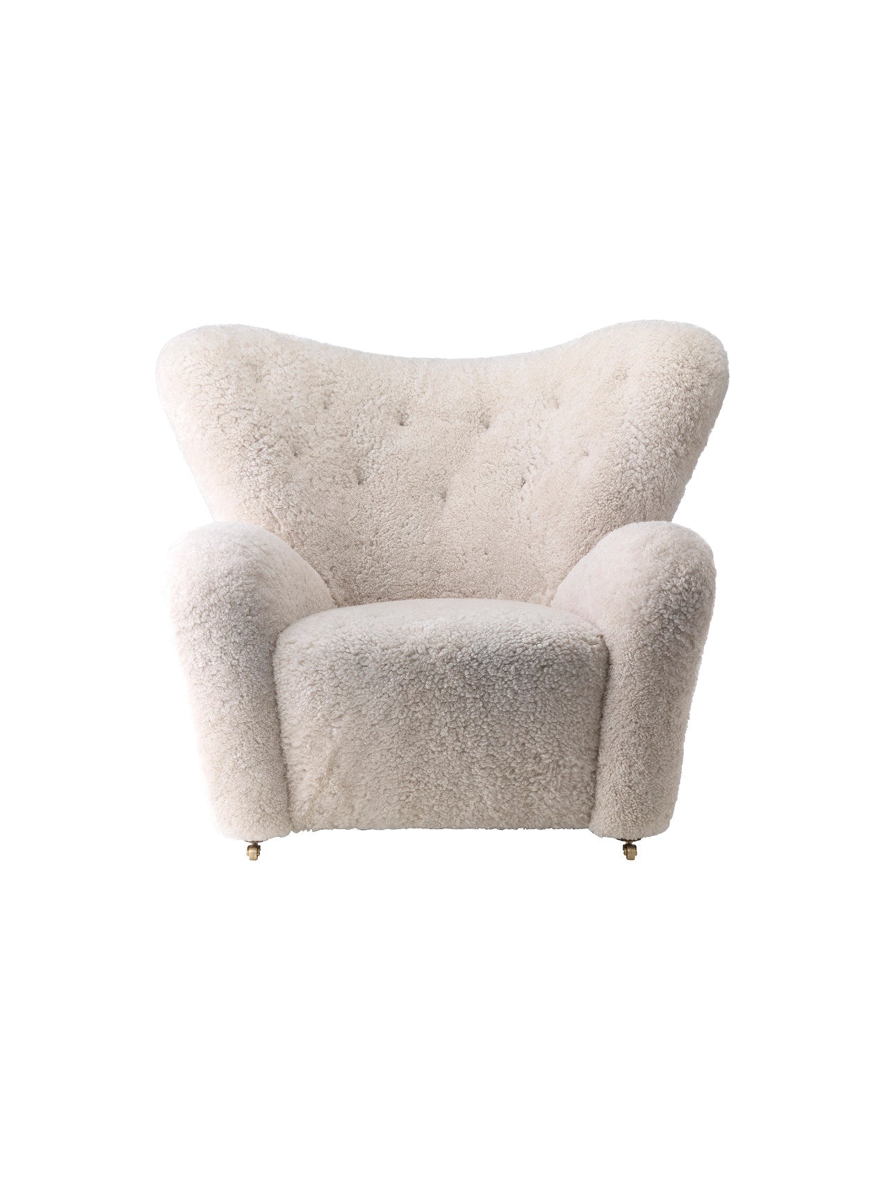 The Tired Man Lounge Chair, Sheepskin