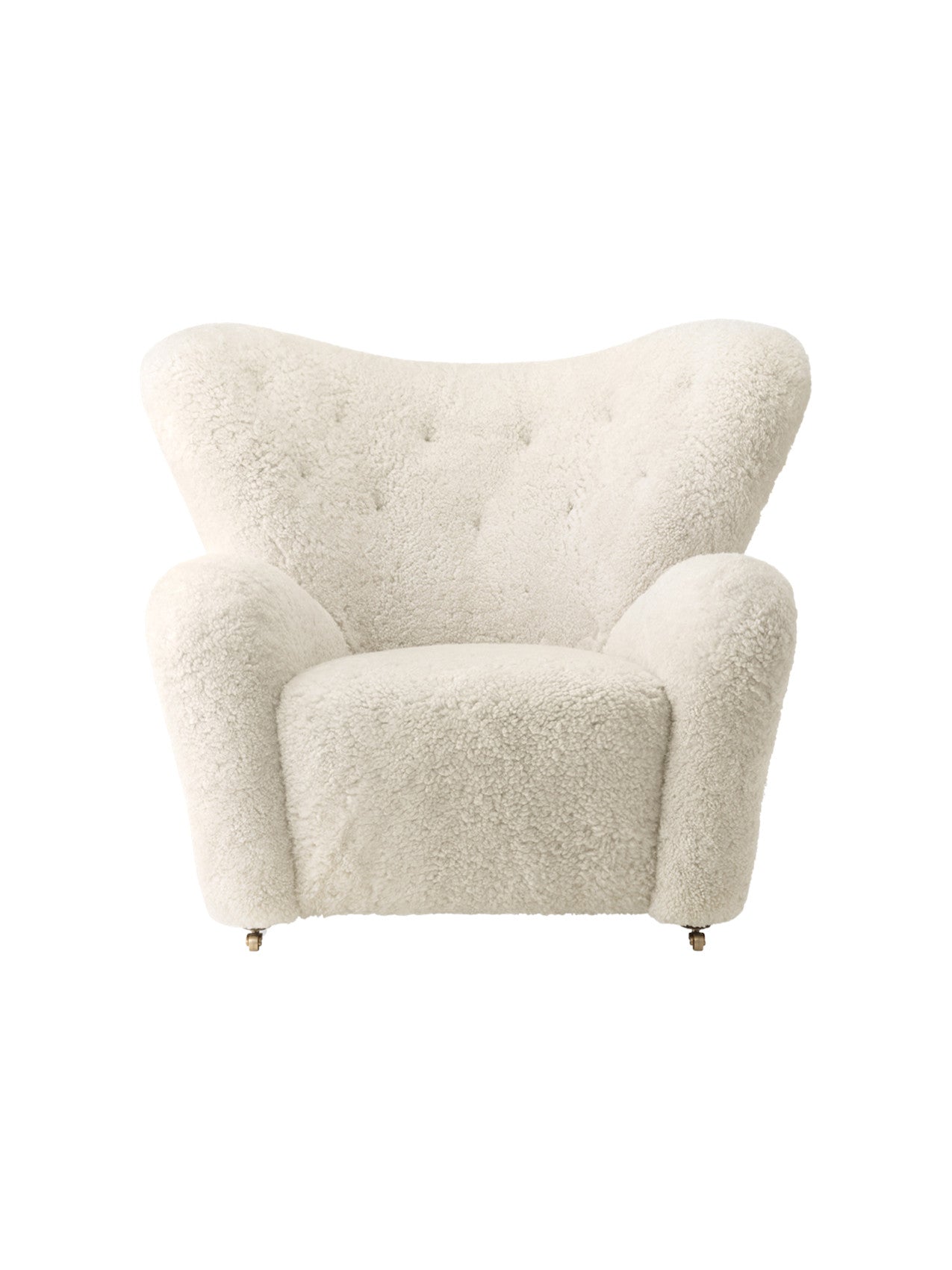 The Tired Man Lounge Chair, Sheepskin