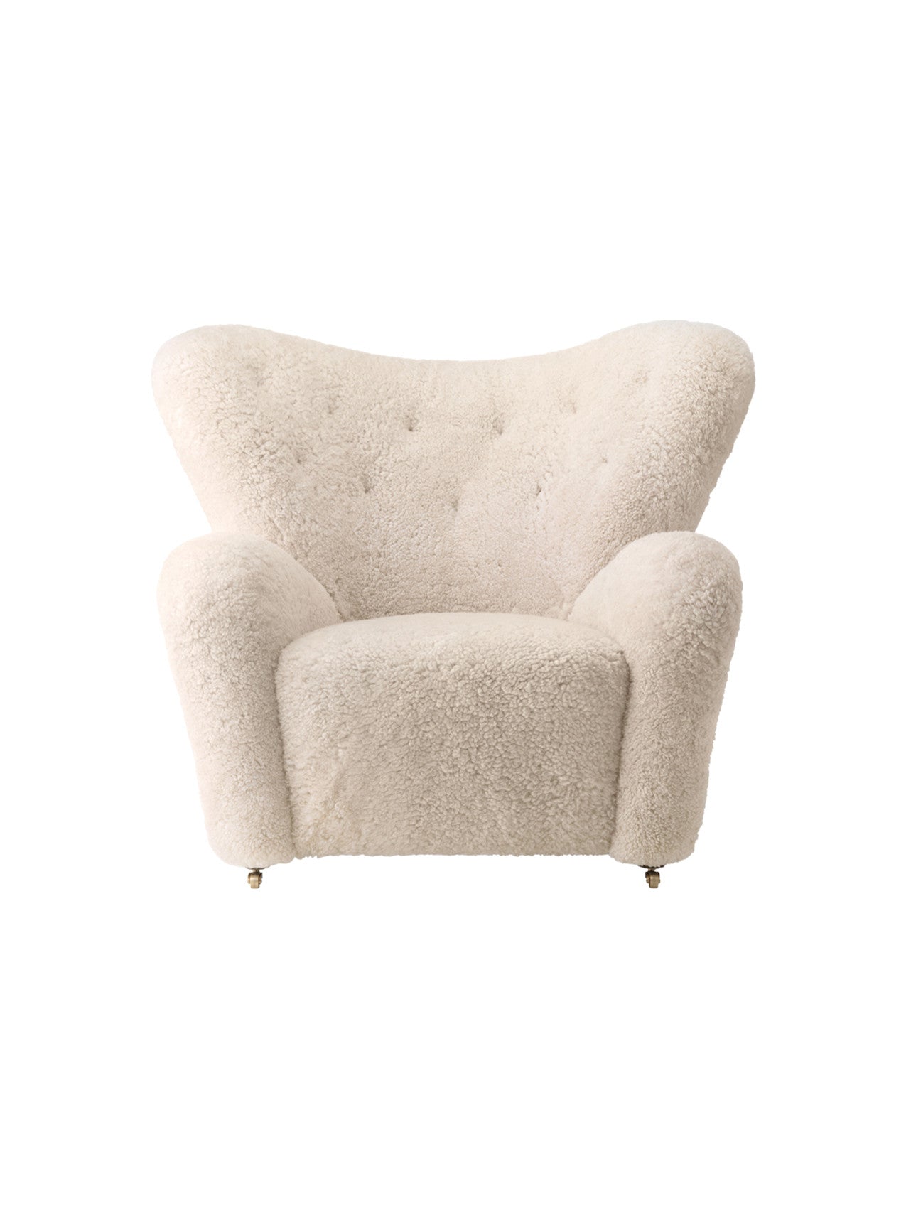 The Tired Man Lounge Chair, Sheepskin