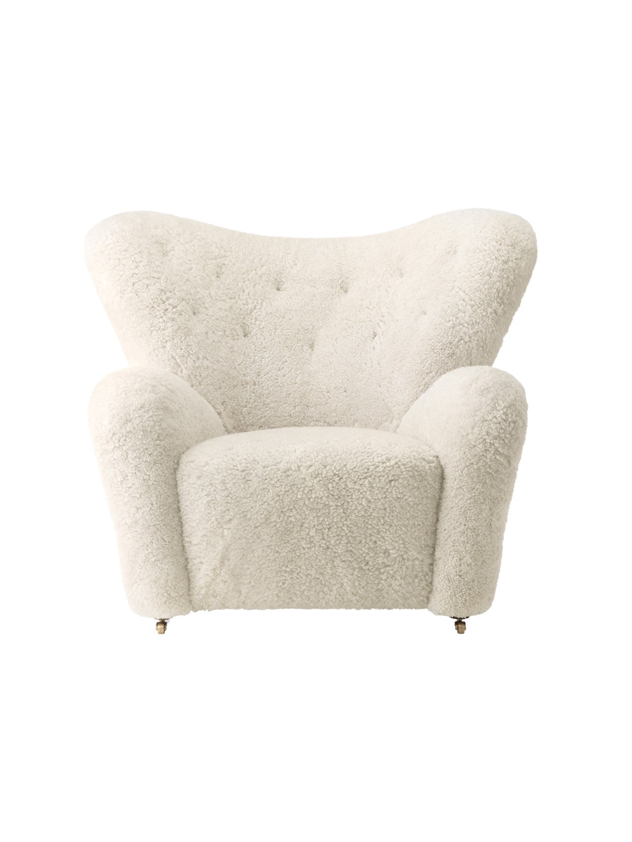 The Tired Man Lounge Chair, Sheepskin